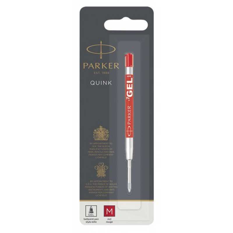 Parker Стержень   Parker шарик. GEL  красн.   М  блистер