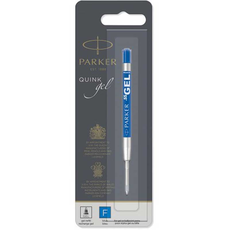 Parker Стержень   Parker шарик. GEL  син.   F  блистер