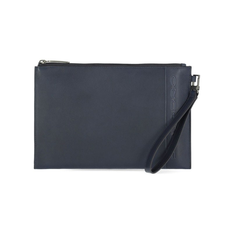 Piquadro STEVEN/Blue  Клатч мужской с отдел. д/iPad Mini (26x17x2)