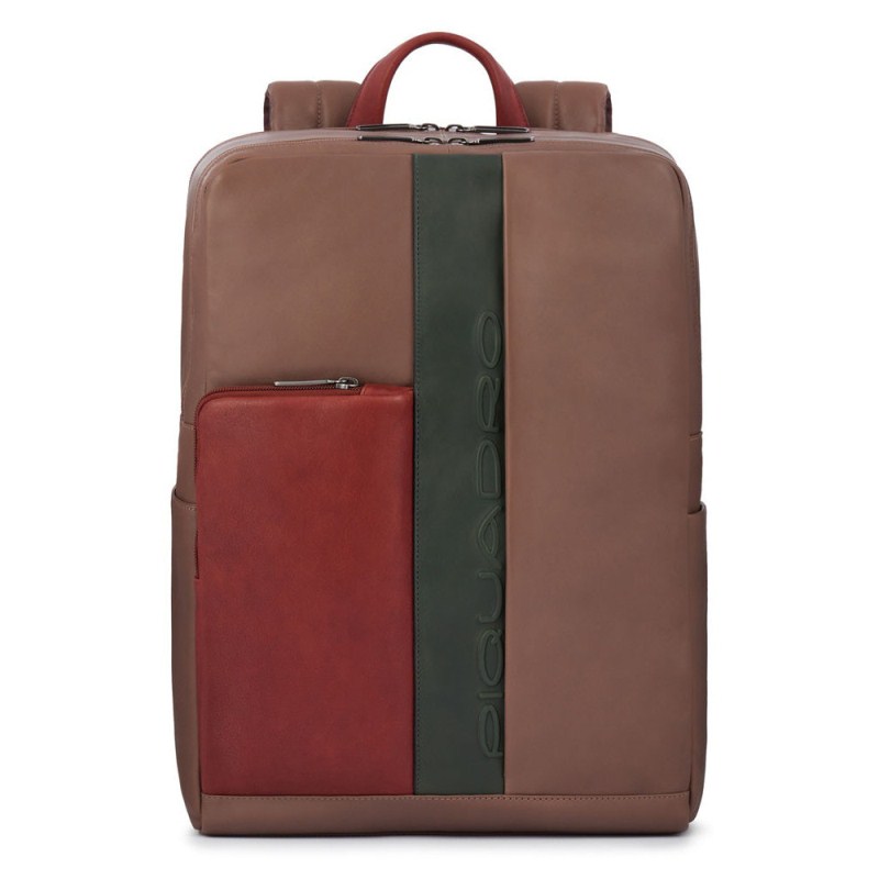 Piquadro STEVEN/Taupe  Рюкзак с отдел. д/ноутбука 15,6"/iPad Pro (30x42x13)