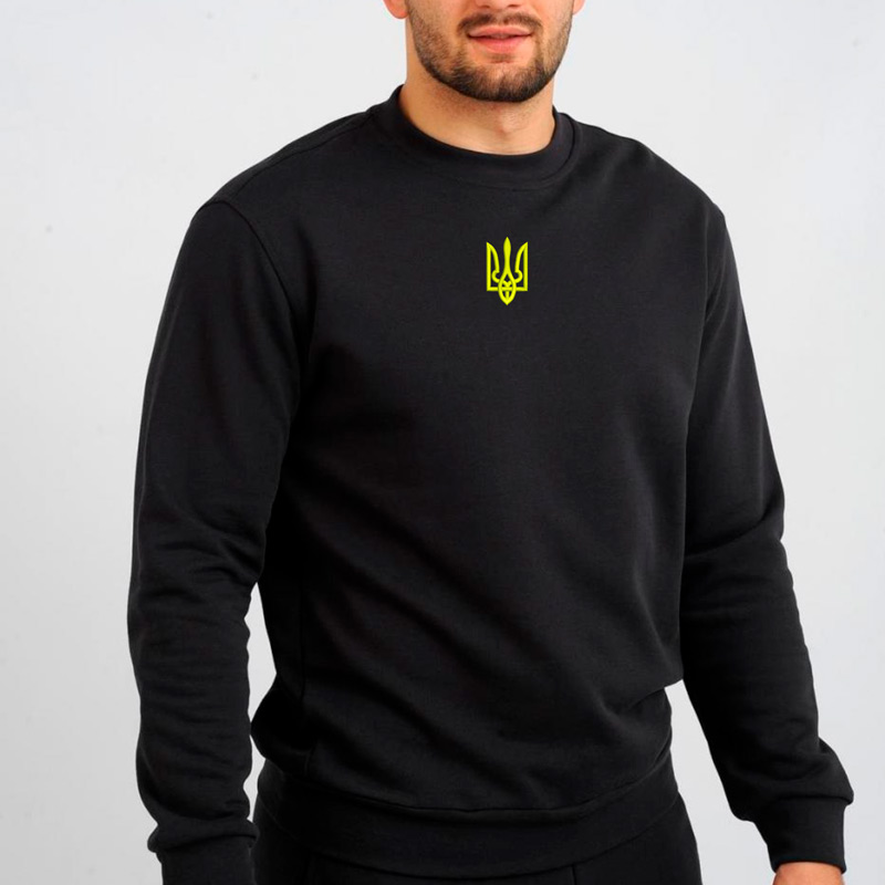 Без бренда Світшот з вишивкою тризуб 04