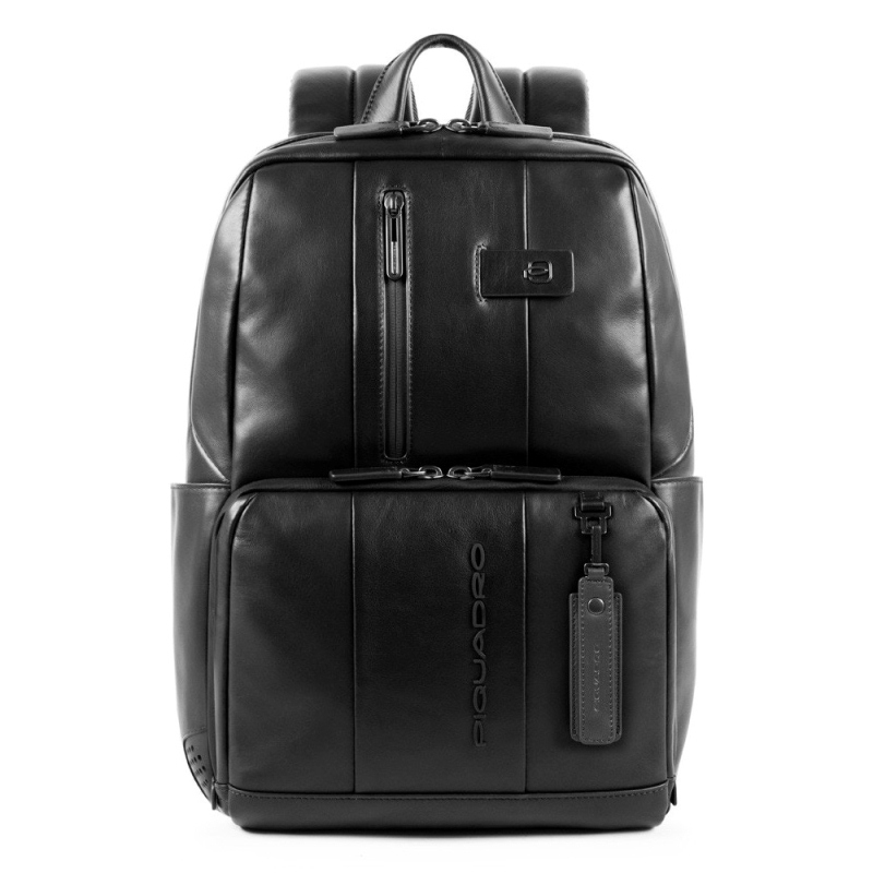 Piquadro URBAN Bagmotic/Black  Рюкзак с отдел. д/ноутбука 14"/iPad Air/Pro с RFID защитой (29x39x15)