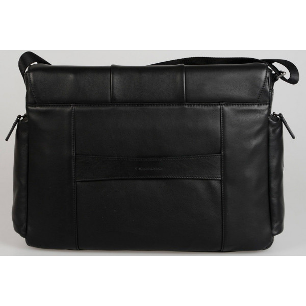 Piquadro URBAN/Black  Сумка наплечная с отдел. д/ноутбука 14"/iPad (43x30x13)